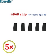 5PcsLot Id4D68 4D68 Chip Carbon Auto Transponder Chip Toyota Pg1 B