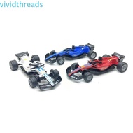VIVIDTHREADS F1 Race Car Model Toy, 1:36 Pull Back F1 Race Car Toys, Home Office Decor Track Edition
