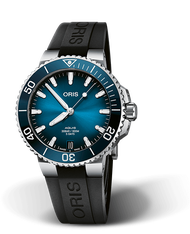 Oris Aquis Date Calibre 400 สีฟ้า 41.5mm และ 43.5mm Avid Time โอริส ของแท้ ประกันศูนย์