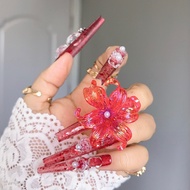 Pure Handmade Wearing Nails Full Size Heavy Industry Manicure Stickers Lengthened 5.5 Fine Dog Ladde