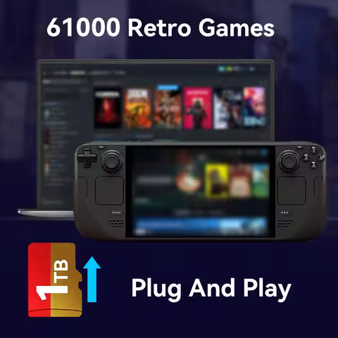 Batocera 39 Game TF Card For Steam Deck/GDP WIN4 Handheld Game Consoles/PC/MAC 1TB With 61000+ Retro