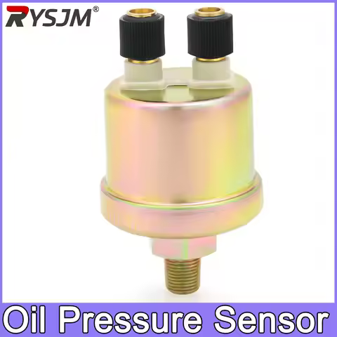 1/8NPT Engine Oil Pressure Sensor Gauge 10mm 0-5BAR 0-10BAR Sender Switch Sending Unit Replacement O