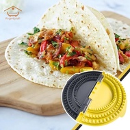 FIN 3-in-1 Tortilla Sealer, Tacos Tortilla Crimper Maker, Adjustable Size, For 6"-10" Crust, Make Se