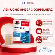 [GENUINE] Doppelherz Omega 3 Fish Oil Pills 30 Omega Supplement, Folic Acid, Cardiovascular Support