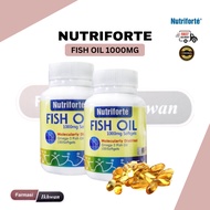 NUTRIFORTE FISH OIL 1000MG 100 SOFTGELS