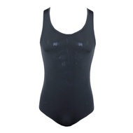 Mens Lingerie Sleeveless Stretchy One-piece High Cut Wrestling Singlet Leotard Bodysuit Underwear Tr