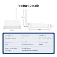 Zemismart Zigbee Hub กับการสนับสนุนเสาอากาศชุดบ้านแอปเชื่อมโยง Tuya Zigbee อุปกรณ์ Siri Homepod Brid