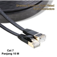 [Good] Ethernet Flat LAN Network RJ45 Cat7 10M Cable - NW107