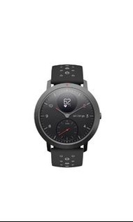 全新❗️Withings Nokia Steel HR Sport Smart Watch 智能手錶 運動手錶 心臟速率 藍牙 防水 智能手錶 Hybrid Smartwatch Men Sport Watch Hwa03b-40 黑色 白色 男裝 男士 手錶 男朋友禮物 生日禮物 40mm