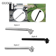 GUOOL Bike Seatpost 300mm Length Lightweight Accessories Replacement Saddle Suspension