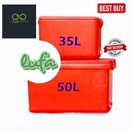 35L / 50L ISULATED COOLER BOX / ICE BOX / ICE BUCKET / FISH  BOX / TONG AIS