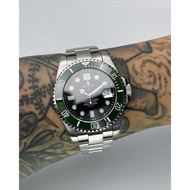 【43mm SB MM Sub Green Bezel Diver Style】– Custom Seiko Mod Automatic Watch | Jam Tangan Automatik