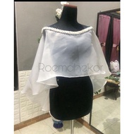 Cape robe slayer /organza /veil /