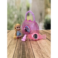 Frozen princess elsa bag set frozen doll/ elsa doll frozen/frozen plush/princess elsa doll frozen do
