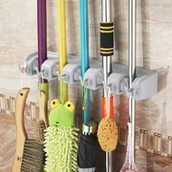GANTUNGAN MOP HOLDER 5 SLOT 3 SLOT MOP HOLDER MAGIC MOP HOLDER MULTIPURPOSE BROOM CLIP HANGER BROOM 