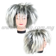 Fake Hair Wig - Grey Color