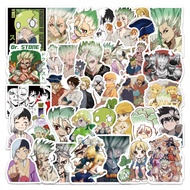 Bandai | 54PCS Dr.STONE Stickers Ishigami Senkuu Graffiti Stickers DIY Diary Phone Case Handmade Scr