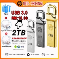 2TB pendrive HP metal High Speed pendrive usb3.0 type c flash drive Large capacity external hard dis