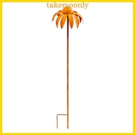 TAK Weather Resistant Iron Echinacea Garden Decoration Handmade Rustics Flower Stake for Outdoor Lan