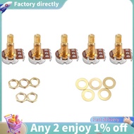 Guitar Potentiometer Audio Volume&Tone Pots Switch Control A500k Split Shaft Taper Potentiometers Go