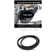 door body rubber inner rubber weatherstrip  for HONDA CITY gm6 2014 2015 2016 2017 2018