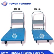 NEW!!! NEW!!! [Large Size] AMW Folding Trolley 120 KG / 150 KG / 250 KG Strong Sturdy Trolley Foldin