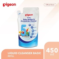 Baby bottle &amp; accesories cleanser 450ml Refill PIGEON