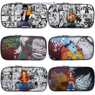 AHOUR1 Luffy Stationery Bag, Large Capacity Roronoa Zoro Luffy Pencil Cases, Student Cartoon Pencil Cases Printing Anime Pen Bag Cosmetic Bag