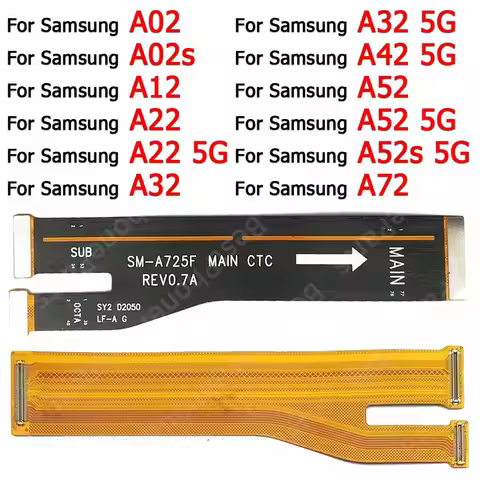 Mainboard Motherboard Main Board Flex Cable For Samsung Galaxy A02 A02s A12 A22 A32 A42 A52 A52s A72