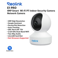 Reolink กล้องวงจรปิด E1 PRO 5MP Super HD Smart Home WiFi PT IP Camera Real-Time Talk with Families