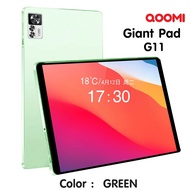 แท็บเล็ต QOOMI รุ่น GIANT PAD G11 (2+32) จอ10.1นิ้ว TABLET 4G รุ่นใหม่ล่าสุด แท็บเล็ตเล่นเกมส์ แท็บเล็ตใส่ซิม รับประกันศูนย์ไทย 12+1เดือน