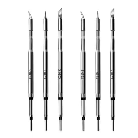 ABYP 6Pcs C210 Soldering Tips, Replacement Soldering Tips For T1 Max, C210-K/I/Is, Soldering Tips Fo