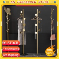 【SG stock】170CM Luxury metal clothes rack hanger tree branch hat coat rack hanger