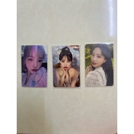 [IZONE] JOYURI OFFICIAL GLASSY / LOVE SHHH PHOTOCARD POB