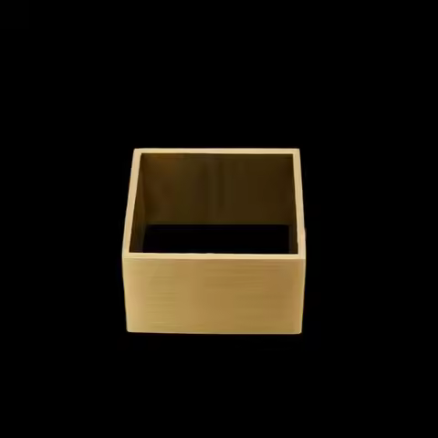 1 Piece Brass Tip Cap Furniture Leg Ferrule Modern Table Leg Feet Cover Sofa Foot Tube Protector Squ