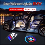 4Pcs BMW LED Car Door Welcome Light Phantom Logo Laser Projector Night Light For 1 2 3 4 5 6 7 Serie