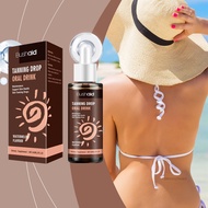 60ml Sunless Tanning Drops Skin Longing Skin Da Tân Da Tân Sen cho mặt trời ngoài trời giúp tan nhan