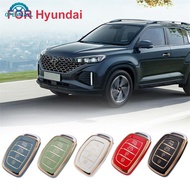 OPENMALL TPU Car Key Case Cover Shell for Hyundai Tucson Santa Fe Rena Sonata Elantra Creta Ix35 Ix4