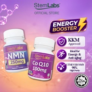 Ready stock 🇲 🇾 Stemlabs Energy Booster Duo StemLabs CoQ10 100mg 30’s + StemLabs NMN 250mg 30’s Anti