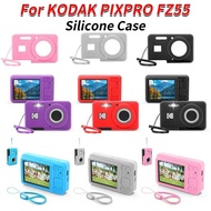 For kodak PIXPRO FZ55 Digital with Lanyard Slim Fit Bag Body Cover Outdoor Travel Camera Protect Cas