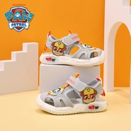 paw patrol kids Children's Shoes Baotou Sandals Boys Anti-Kick Wear-Resistant Solid Soft-Soled Girls All-Match Sports