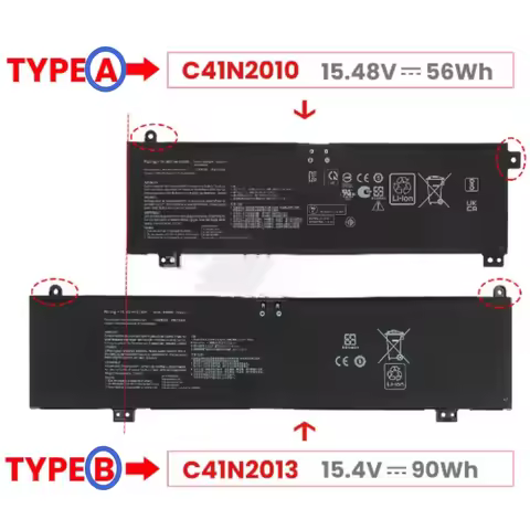 C41N2010 Battery For Asus TUF Gaming A15 FA507R A16 FA617 A17 FA707 F17 TUF707R TUF707Z Rog STRIX G1