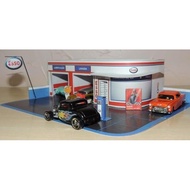 DIY Papercraft Diorama Esso Service Station Paper Crafts