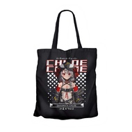 Tote bag infinite anime vtuber SAKAMATA CHLOE - HOLOLIVE JP canvas material