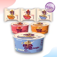 Korea Samyang Tangle Protein Pasta Chunky Tomato | Garlic Oil Pasta | Mushroom Cream