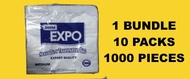 [1 Bundle - 1000 pieces] SHURE EXPO PLASTIC SANDO BAG [Transparent] MINI TINY MEDIUM LARGE [Heavy Du
