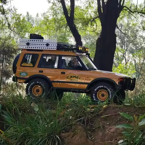 FMS 1:10 Camel Cup Land Rover Official Authorized Simulation RC Remote Control Car Professional Clim