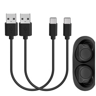 Geekria 充電ケーブル 互換性 Type-C 充電コード USB-A to USB-C ジャブラ Jabra Elite 10 Gen 2, Elite10, Elite 8, Elite Ac