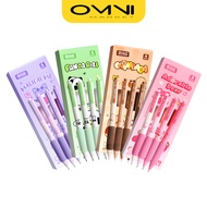 Gel Pens, 4 Sets, Aesthetic Mechanical Pens, Cute Motif Pens, Stationery, ATK3002