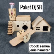 DJSR PACKAGE Syrian Hamster House Hamster House Cute Hamster House Aesthetic Hamster House Hamster C